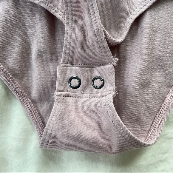 Express Lace Trim Tank Bodysuit Thong - Picture 5 of 7